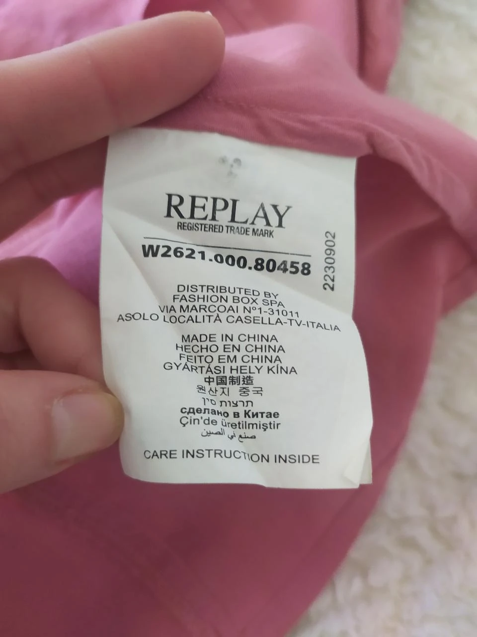 Blusa Feminina Replay Dusty Rose Sem Mangas de Viscose com Babado P – photo 17